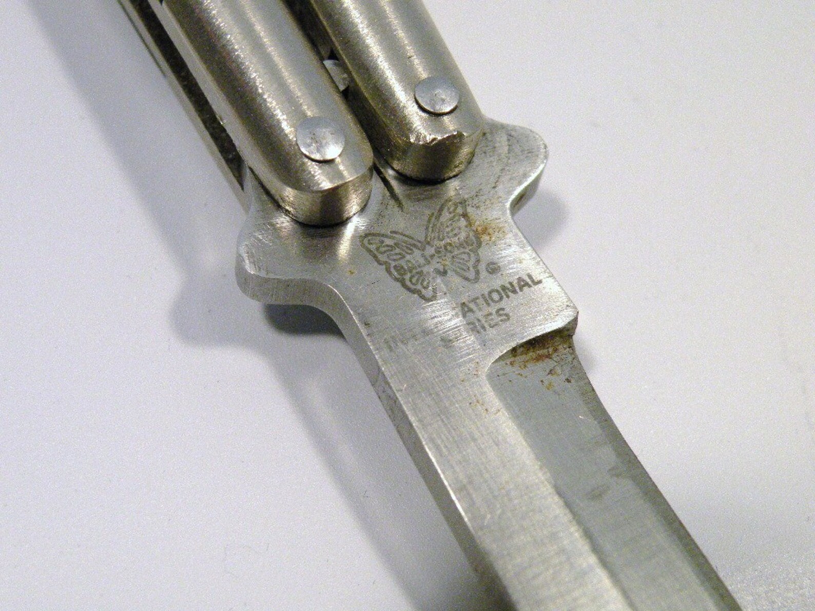 Big Vintage Butterfly Knife Bali Song Pacific Cutlery 1985 Etsy