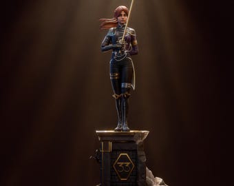 Maelle - Expedition 33 - 3D Printed Resin Figurine -  Garage Kit [By Bulkamancer] - UNPAINTED