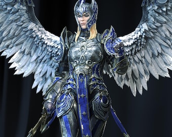 Dame Aylin - Baldur's Gate 3 - Figura de resina impresa en 3D - Kit de garaje [Por Bulkamancer] - SIN PINTAR