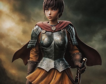 Casca - Bezerk - 3D Printed Resin Figurine -  Garage Kit [By Bulkamancer] - UNPAINTED