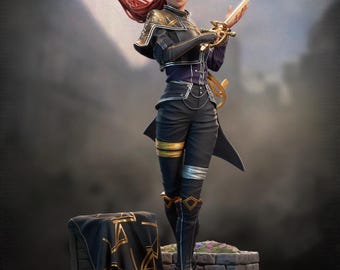 Maelle - Expedition 33 - 3D Printed Resin Figurine -  Garage Kit [By Neko Figurines] - UNPAINTED