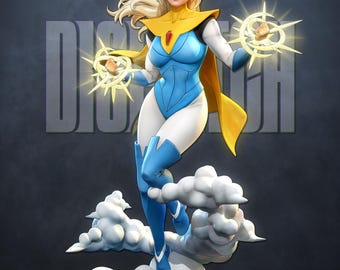 Blonde Blazer - Dispatch- 3D Printed Resin Figurine -  Garage Kit [By Neko Figurines] - UNPAINTED