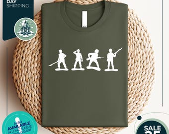 Men's Toy Story T-Shirt | Toy Army Soldiers Shirt | Toy Story Shirts | Funny Toy Story T-Shirt | Army Toy Story Shirt | Hollywood T-Shirt