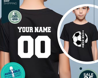 Custom Soccer Shirts | Personalize Shirt | Custom Shirt | Sports Parent Shirt | Soccer Mom Shirt | Sports Shirt | Soccer Team Shirt | Sport
