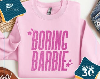 Boring Barbie Lyric Sweatshirt | ShowGirl Hoodie | The Life Of Sweater | Music Concert Fan Sweatshirt | Showgirl Era Hoodie Gift