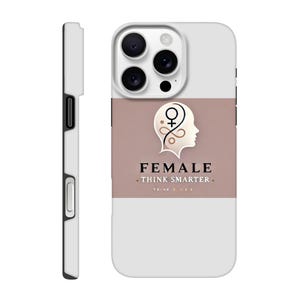 ハンドメイドスマホケース - 究極の保護力とスタイル - FemaleThinkSmarter Design