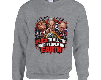 Freedom Democracy Statement Sweatshirt - Unisex Heavy Blend Pullover for Activists & Peace Lovers