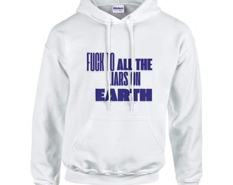 Anti-Corruption Hoodie - Statement Hoodie Against Lies - High-Quality Cotton Blend Pullover - Political Gift