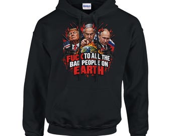 Anti-War Hoodie for Peace & Freedom - Political Statement Hoodie