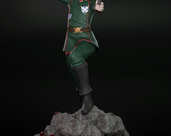 Tanya Degurechaff - Saga of Tanya the Evil- Unpainted Model Kit