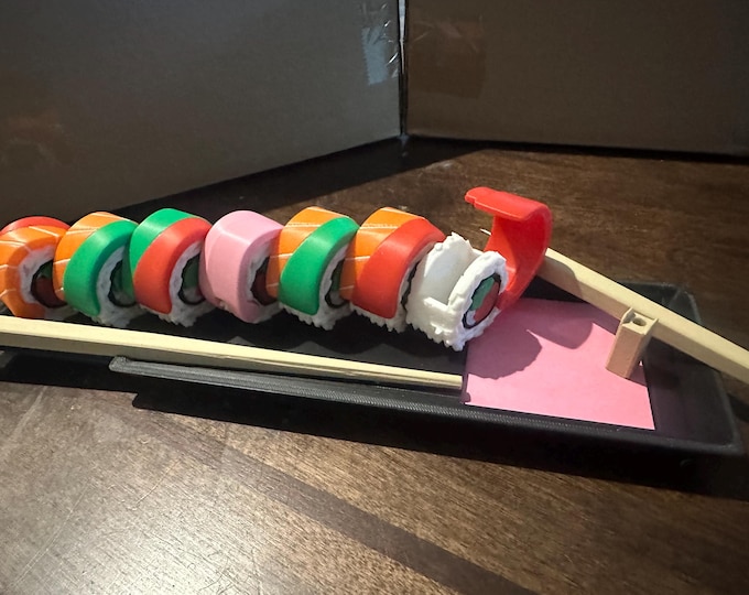 Sushi Supplements - Weekly Pill container and Keychains