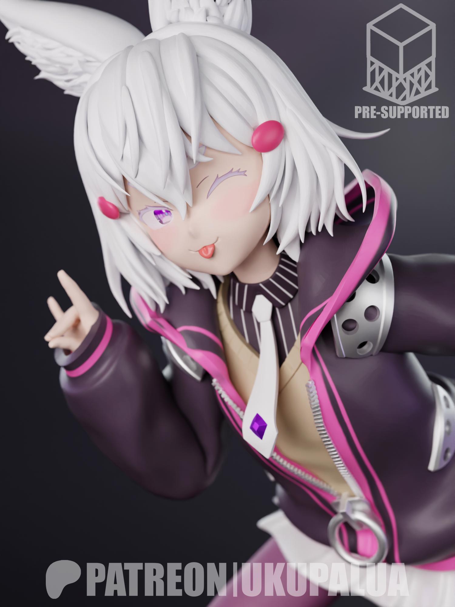 Listento★TenMari Tenma Maemi-unpainted Resin Model - Etsy