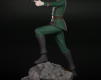 ターニャ・デグレチャフ - 幼女戦記 - 未塗装モデルキット - Etsy 日本