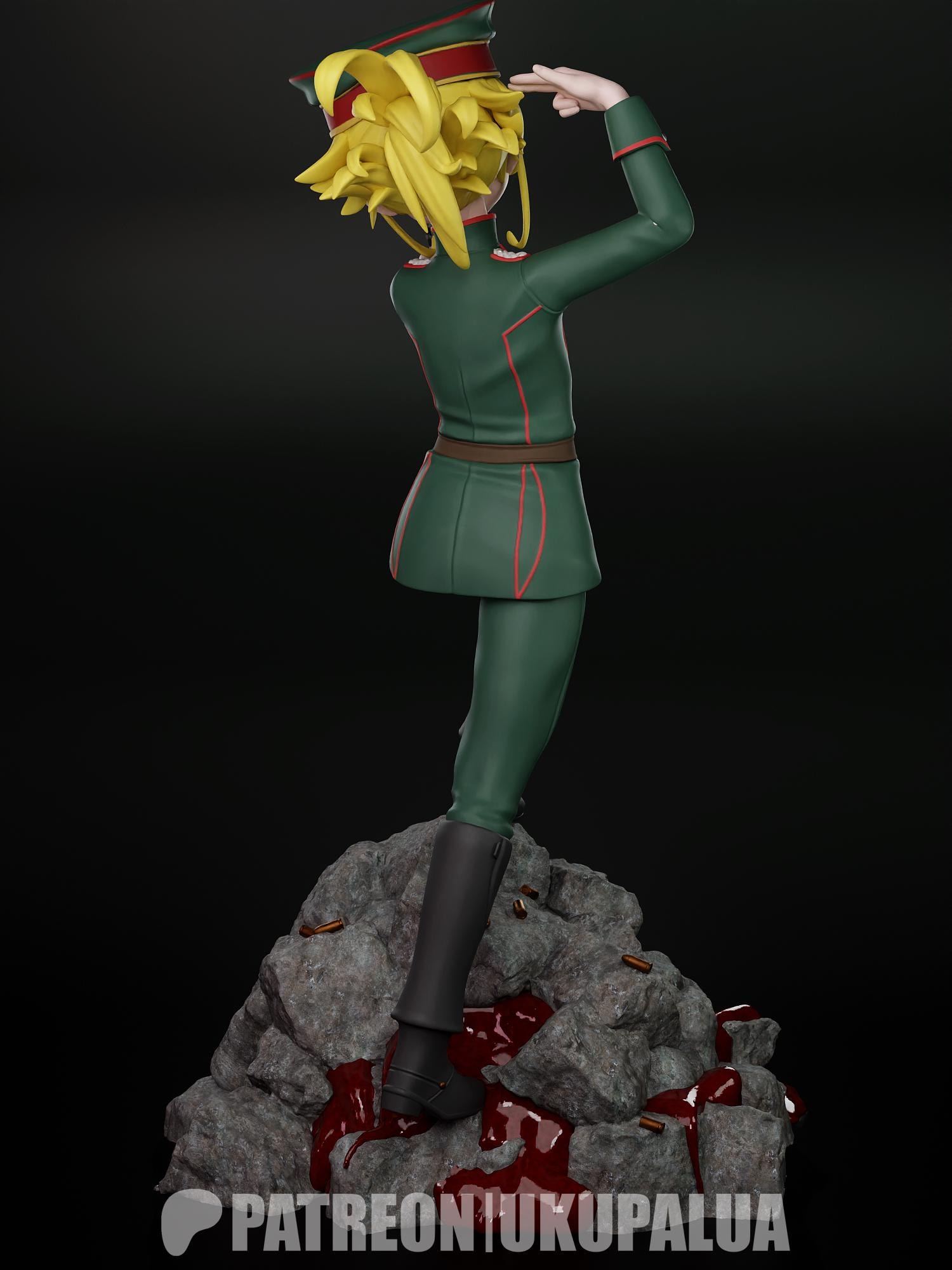 ターニャ・デグレチャフ - 幼女戦記 - 未塗装モデルキット - Etsy 日本
