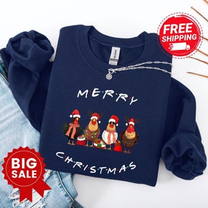 Merry Christmas Turkey T-shirts, Funny Christmas Sweatshirts, Family Xmas Pajama Shirts, Matching Turkey Shirts, Christmas Dinner Shirts