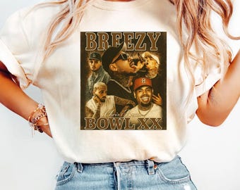 Chris Brown Breezy Bowl XX Comfort Colors Tee - CB Tour 2025