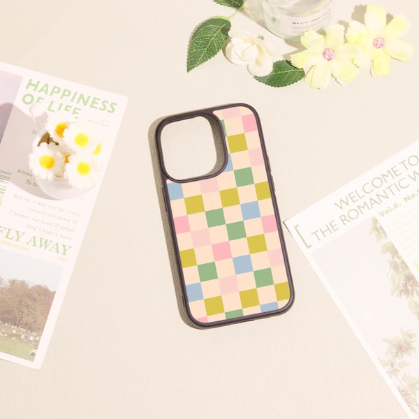 Bunte, Handyhülle für iPhone Air 17 16 15 14 13 12 11 Pro / ProMax Plus Mini XR XS SE2020, All-inclusive-Objektiv Personalisierte Name Telefonabdeckung