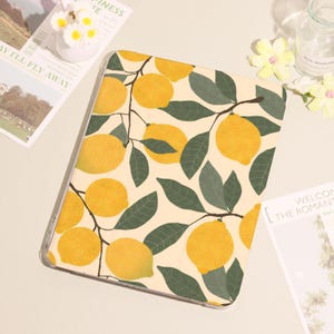 Lemon Tree,iPad Case with Pencil Holder For iPad10.9" 10.2"11"inch,iPad10/9/8/7th ,Air 4/5/6,Mini4/5/6/7,Pro 2021/2022/2023/2024