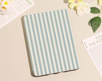 Green Stripes,Kindle case For Kindle Paperwhite5/6/7/10/11/12th Kindle Basic 2024 Case,Kindle12/11/10/8th,Auto Wake/Sleep,Personalized Gift