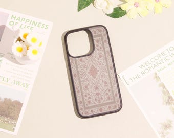 Vintage Pink,Phone Case For iPhoneAir 17 16 15 14 13 12 11Pro/ProMax Plus Mini XR XS SE2020,All-Inclusive Lens Personalized Name Phone Cover