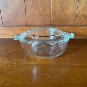 Vintage Corning Pyrex klarglas 019 20 oz bakgryta mini