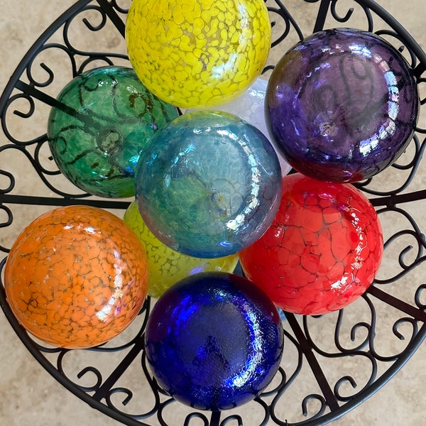 Glass Orbs Etsy