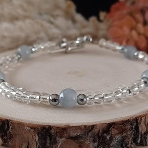 One-of-a-Kind Handmade Glass Bead Bracelet - Ideal Mother&#39;s Day Gift