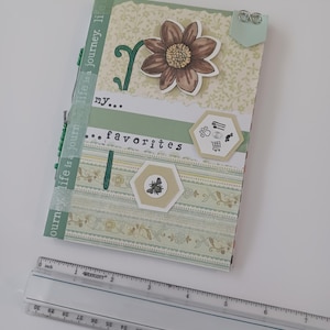 Handmade Nostalgic Junk Journal - Memory Keeper and Scrapbook