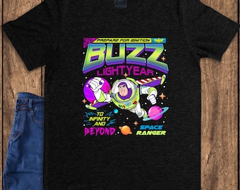 Space Ranger Shirt, Retro Galaxy Graphic Tee, To Infinity and Beyond 2026 Shirt, Vintage Sci-Fi Apparel, Birthday Squad Trip, Aesthetic Top