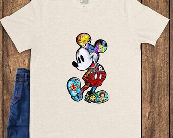Vintage Mouse Mashup Shirt Retro Cartoon Characters Tee Magic Family Vacation Tshirt Nostalgic Movie Outfit Cute Birthday Squad Top 2026