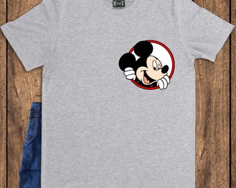 Retro Mouse Cartoon Shirt, Vintage Magic Kingdom Tee, Classic Animation Graphic T-shirt,  Nostalgic Family Trip Top