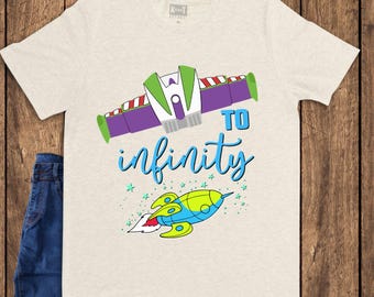 Space Ranger Shirt, To Infinity and Beyond Graphic Tee, Galaxy Rocket T-shirt, Family Vacation Outfit, Retro Space Shirt, 2026 Future Gift