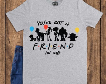 Retro Toy Story Shirt, Friends Font Movie Tee, Custom Birthday Squad Shirts, 2026 Family Vacation T-shirt, Cute Group Trip Clothes