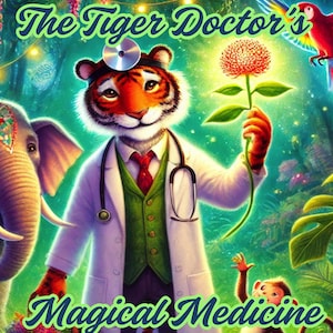 Seria Tiger Doctor - Zestaw książek przygodowych dla dzieci, inspirujące książki dla dzieci, ilustrowane historie przygodowe