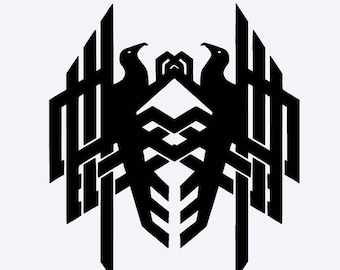 Amell Family Crest Dragon Age Vinyl Decal