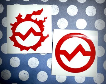 Disconnected Celebration FFXIV inspired Vinyl Decal