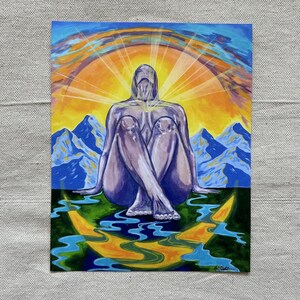 Herizon Mountain Fine Art Print