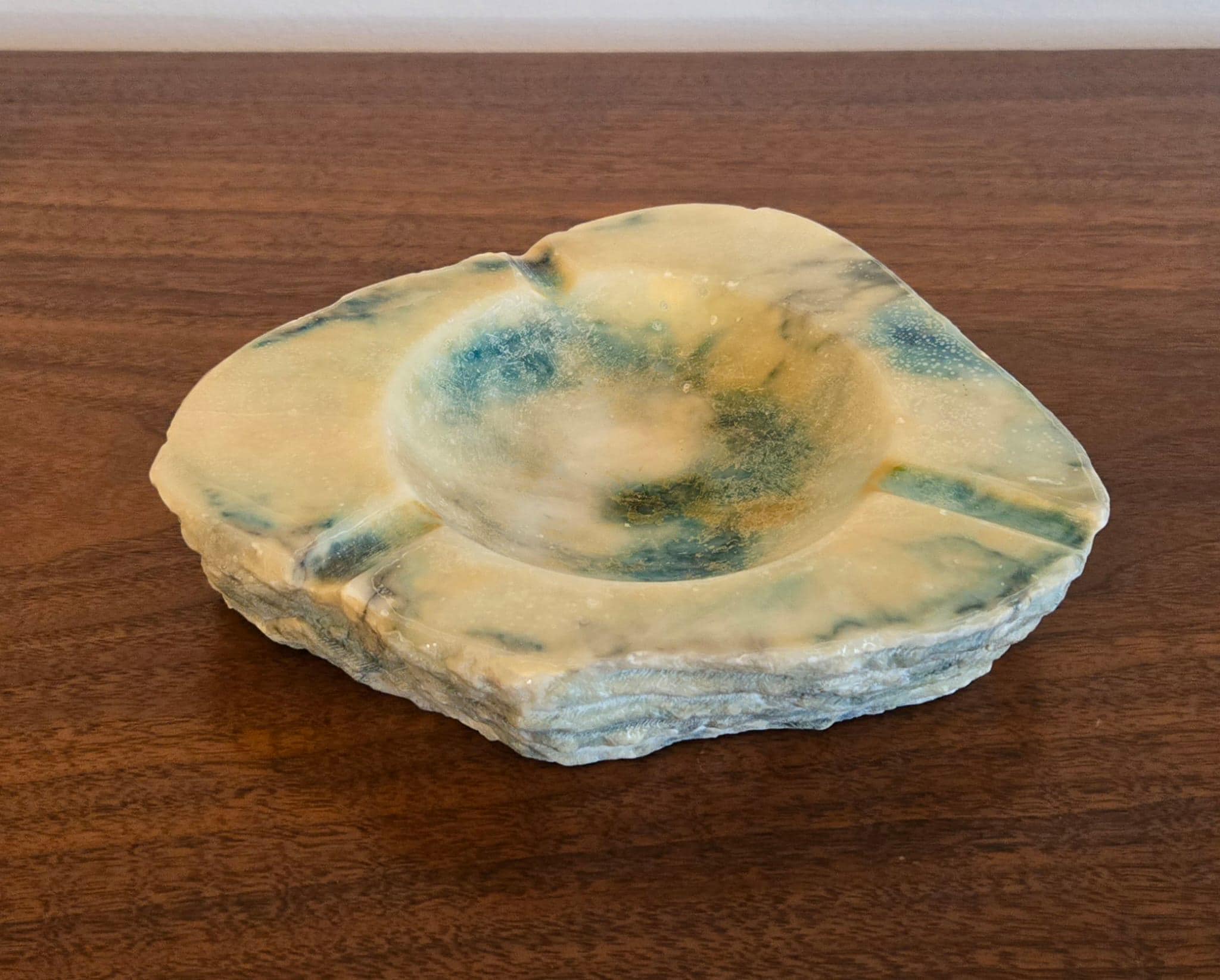 Vintage Marble Ashtray - Etsy