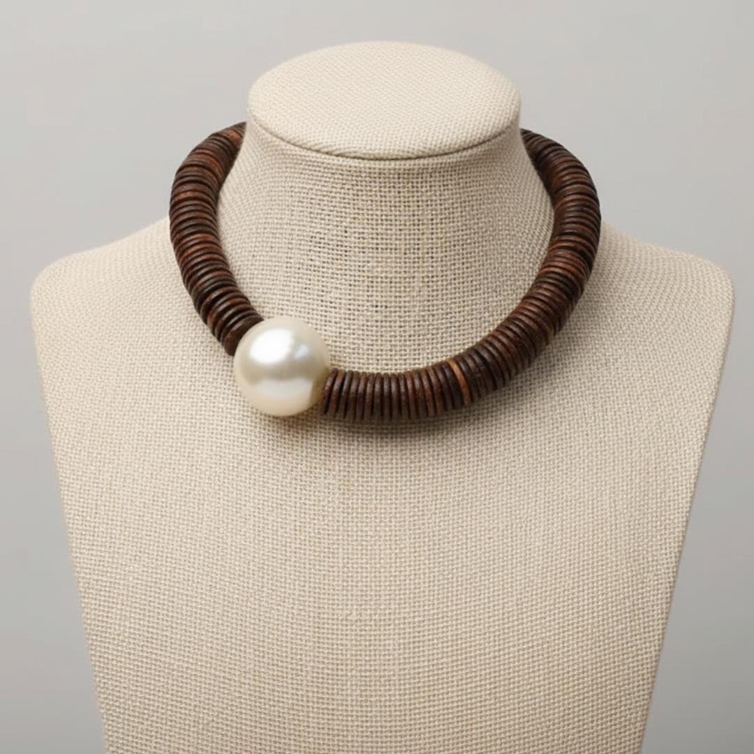 Necklace for Brown Dress - Etsy