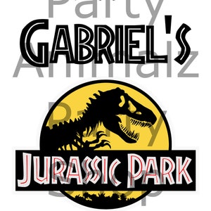 2ft X 3ft Custom Large Printable Welcome to Jurassic Park Banner , Instant Download Jurassic Park Decorations