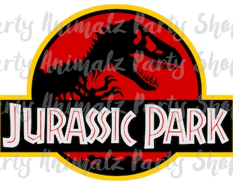 Druckbare Jurassic Park Anhänger für Gastliebe