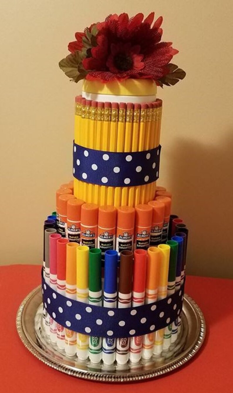 School Supply Cakes