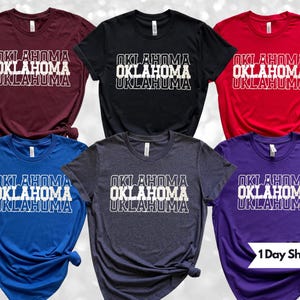 Strass Oklahoma Shirt, Oklahoma T-Shirt, Oklahoma T-Shirt, Frauen Strass Oklahoma Top, Oklahoma State Shirt, Oklahoma Geschenk, Okie Shirt