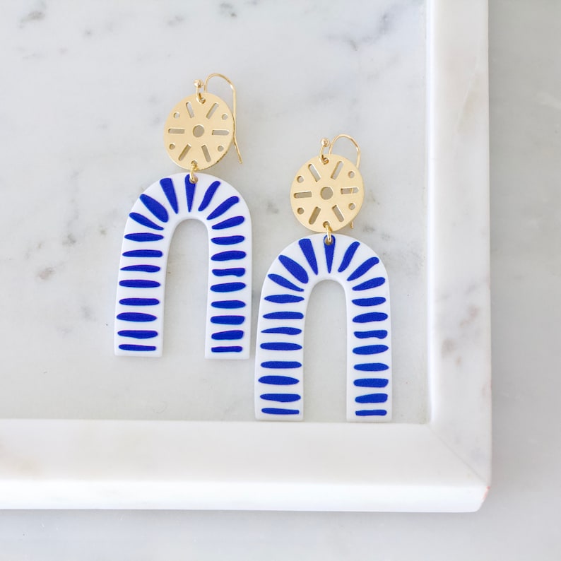 Santorini Earrings image 1