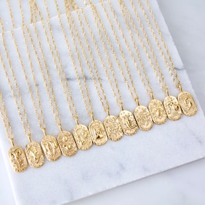 Zodiac Sign Necklace - Tarnish Free