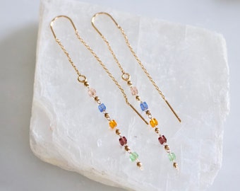 Colorful Threader Earrings