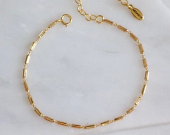Tube Chain Bracelet