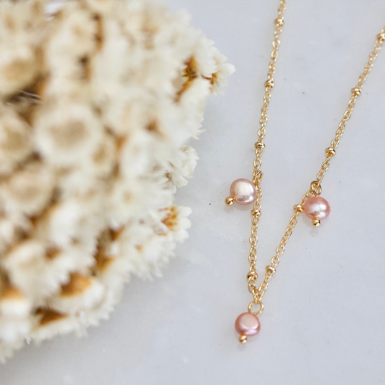 Pearl Drop Necklace - Etsy