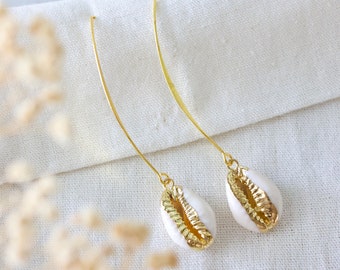 Shell Drop Earrings