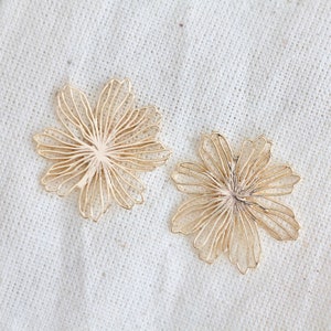 Tropical Flower Statement Stud Earrings image 2